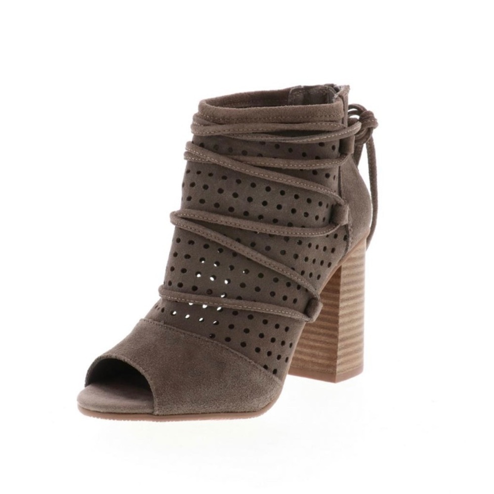 Very Volatile Peep Toe Booties